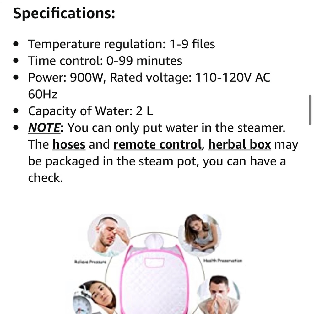 Portable Sauna Kit 1 Person Full Body at Home Spa - Picture 7 of 8